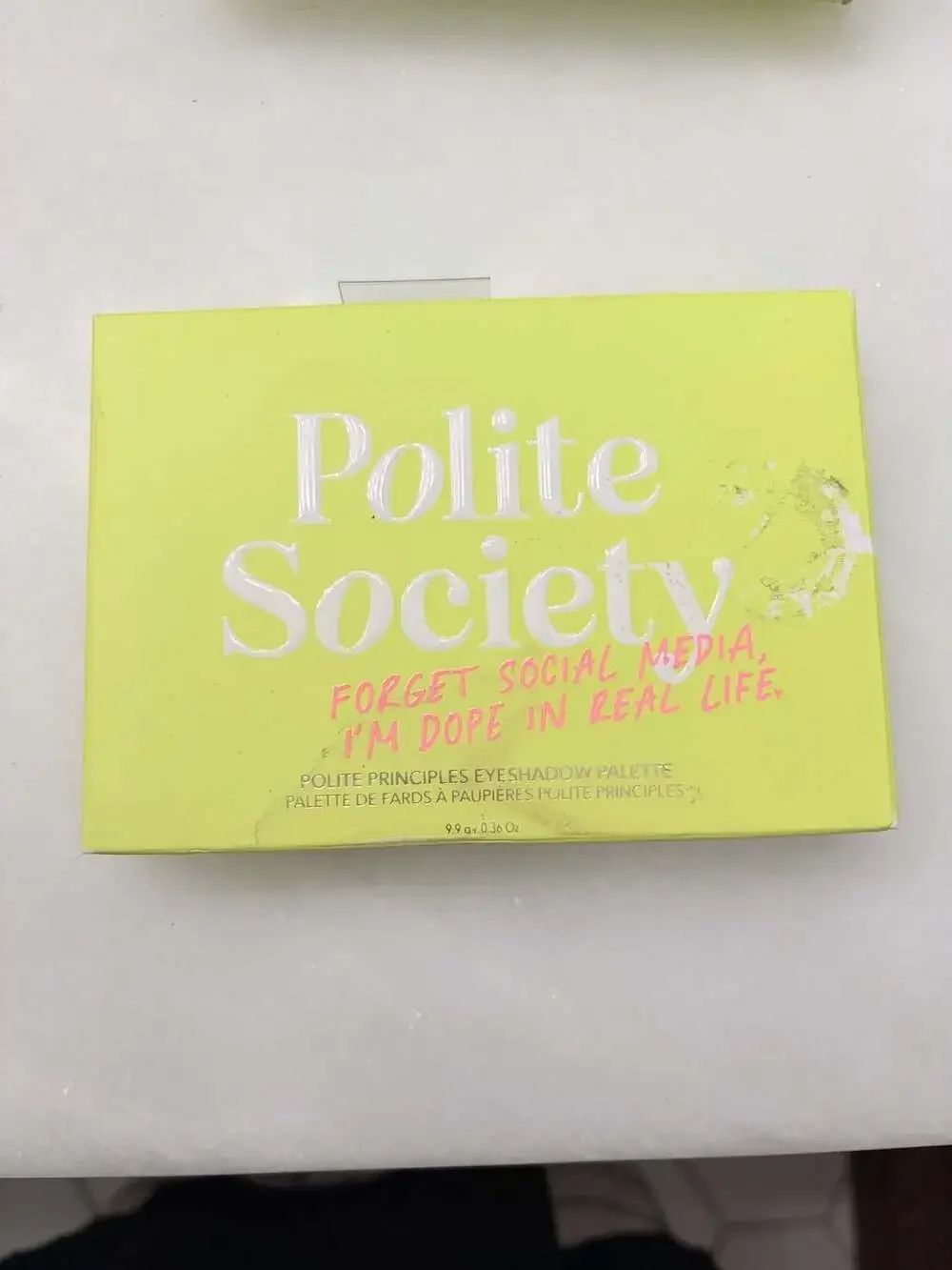 Polite Society Forget Social Media, I'm Dope In Real Life Eyeshadow Palette